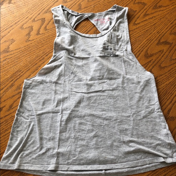 Just Kitten Sleeveless Backless Workout Top - Picture 8 of 8